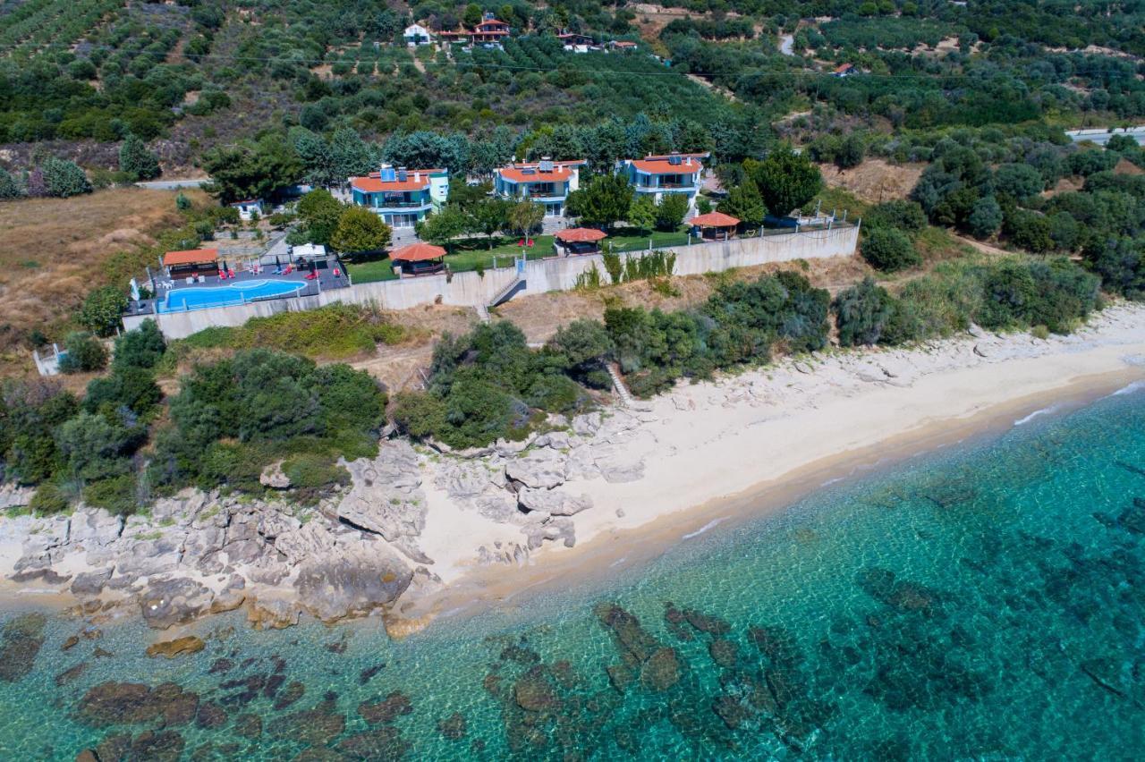 Secret Paradise Villas Loutra Elevtheron エクステリア 写真