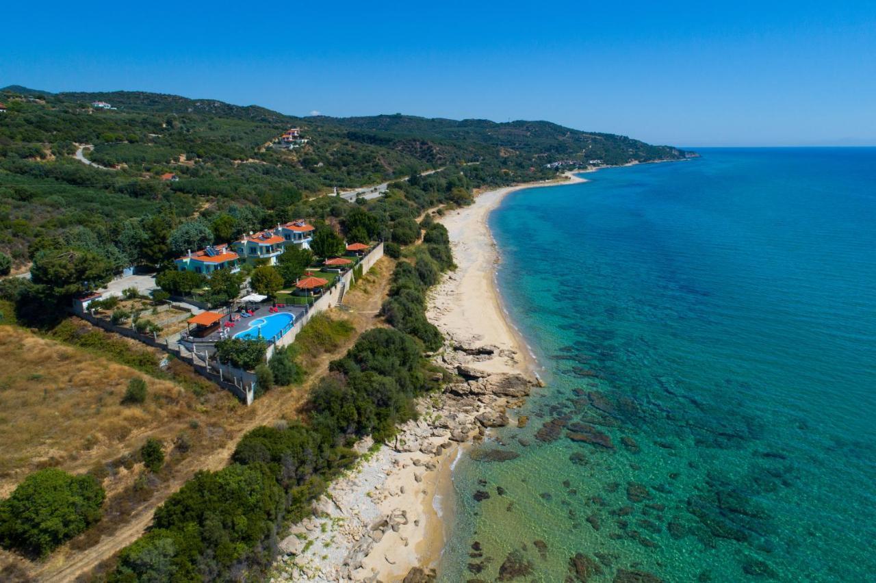Secret Paradise Villas Loutra Elevtheron エクステリア 写真