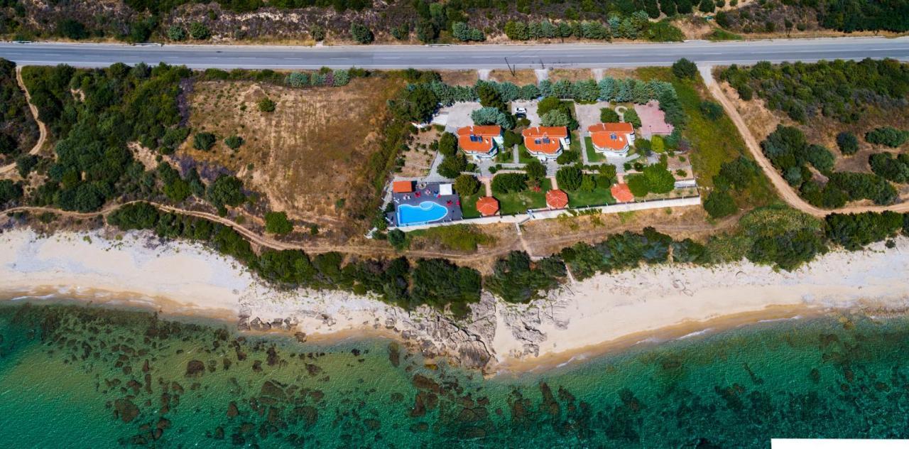 Secret Paradise Villas Loutra Elevtheron エクステリア 写真