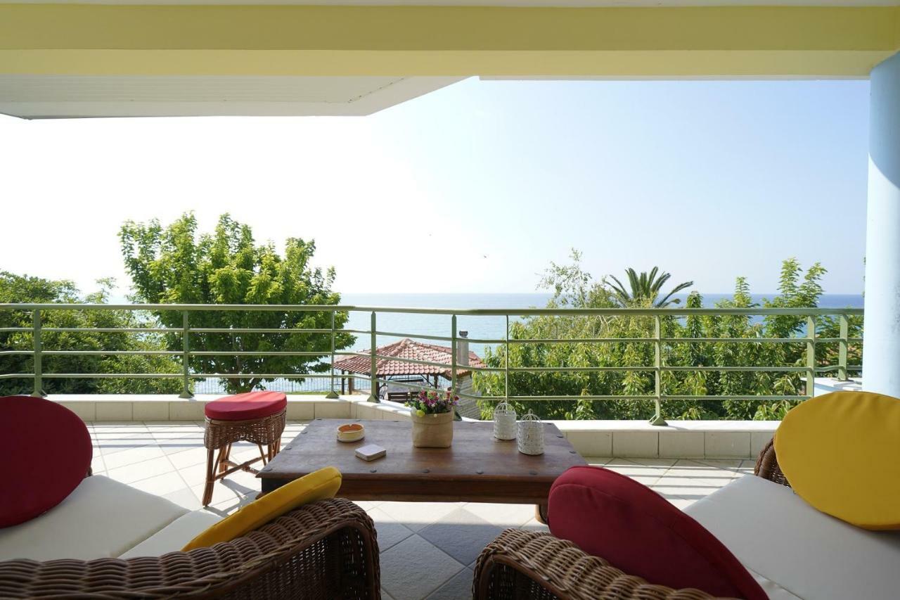 Secret Paradise Villas Loutra Elevtheron エクステリア 写真