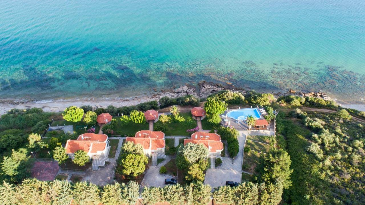 Secret Paradise Villas Loutra Elevtheron エクステリア 写真