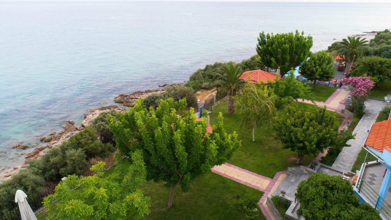 Secret Paradise Villas Loutra Elevtheron エクステリア 写真