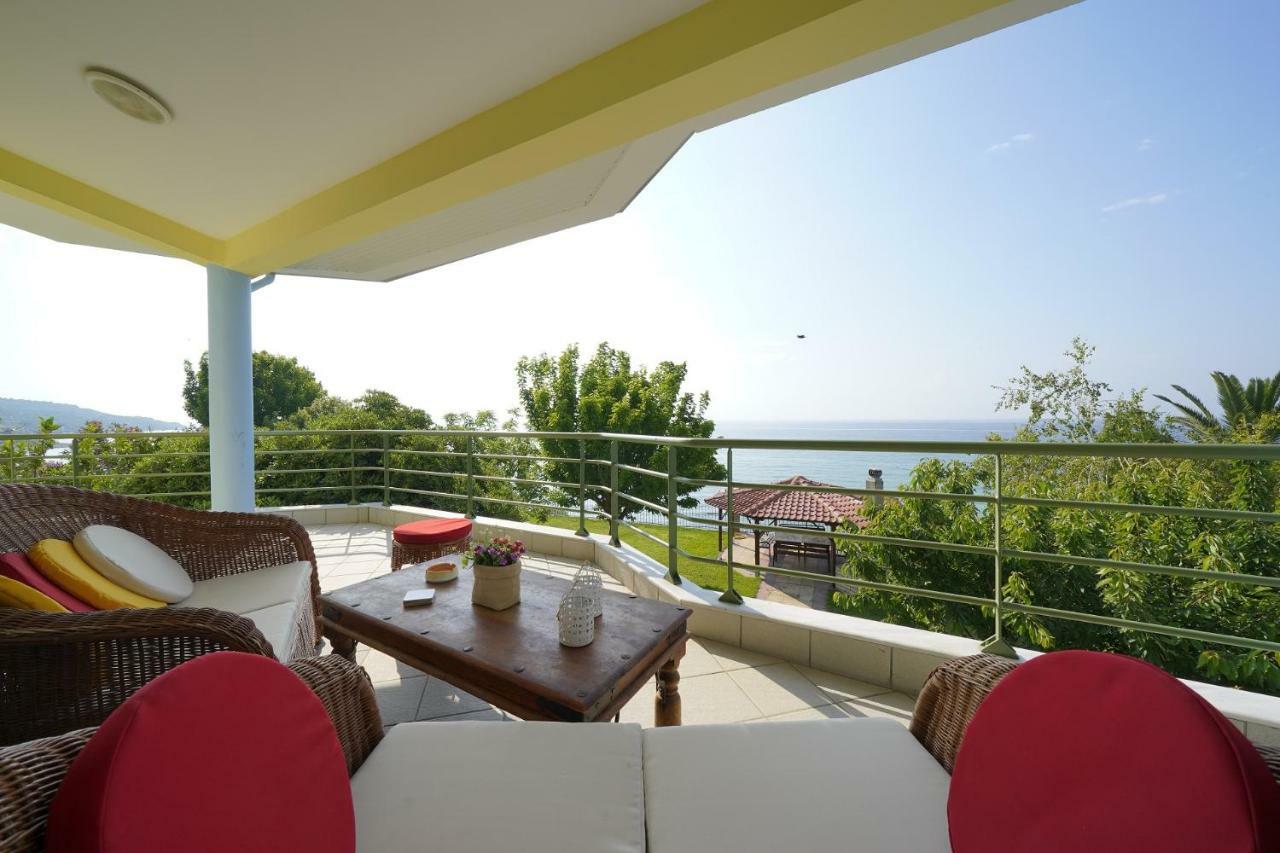 Secret Paradise Villas Loutra Elevtheron エクステリア 写真